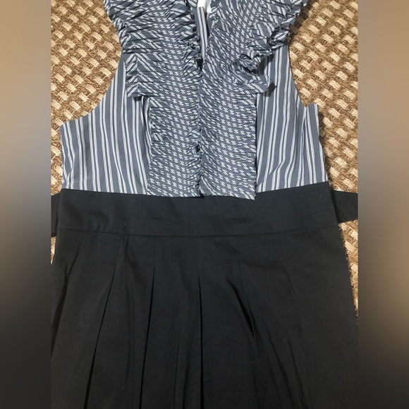 BCBG Maxazria Women’s Size 12 Sleeveless Ruffle Knee Length Dress - Picture 4 of 12